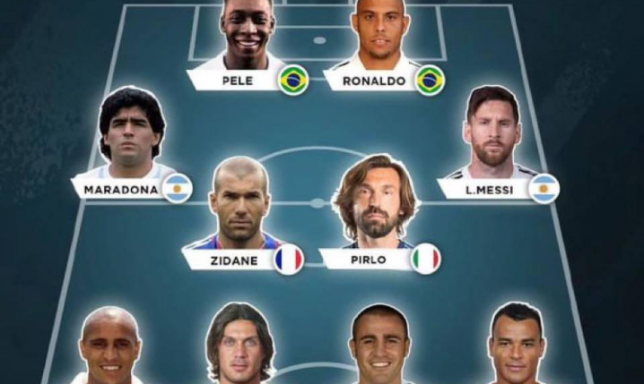 NAJLEPSZA XI według Ronaldo Nazario!